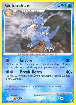 Golduck 028/132 - Rare