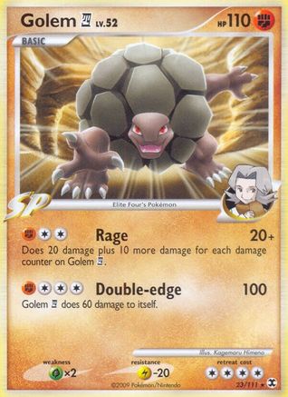 Golem E4 023/111 - Rare