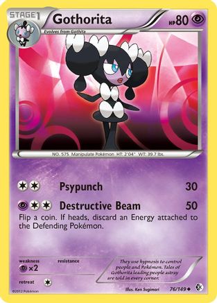 Gothorita 076/149 - Uncommon
