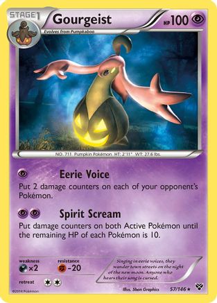 Gourgeist 057/146/146 - Holo Rare - Holofoil