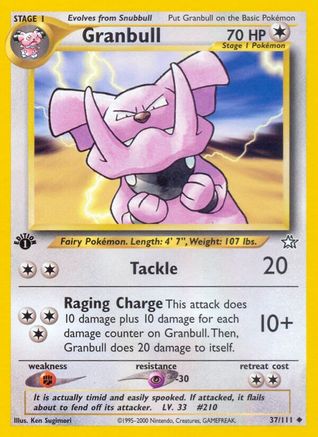 Granbull 037/111/111 - Uncommon - Unlimited