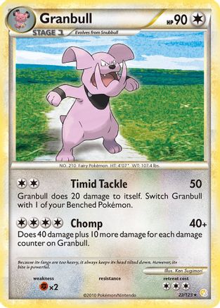 Granbull 022/123 - Rare