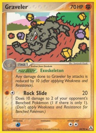 Graveler 034/92/92 - Uncommon