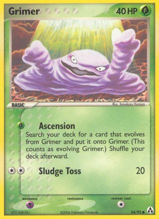 Grimer 054/92/92 - Common
