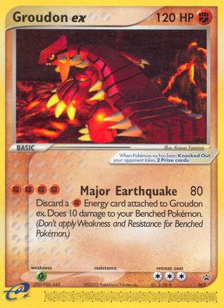 Groudon ex 002/40 - Promo