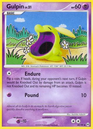 Gulpin (40) 040/99/99 - Uncommon