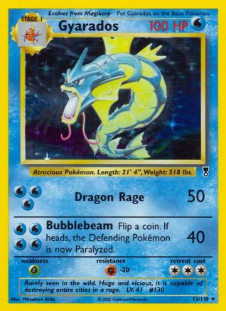 Gyarados 012/110 - Holo Rare - Holofoil