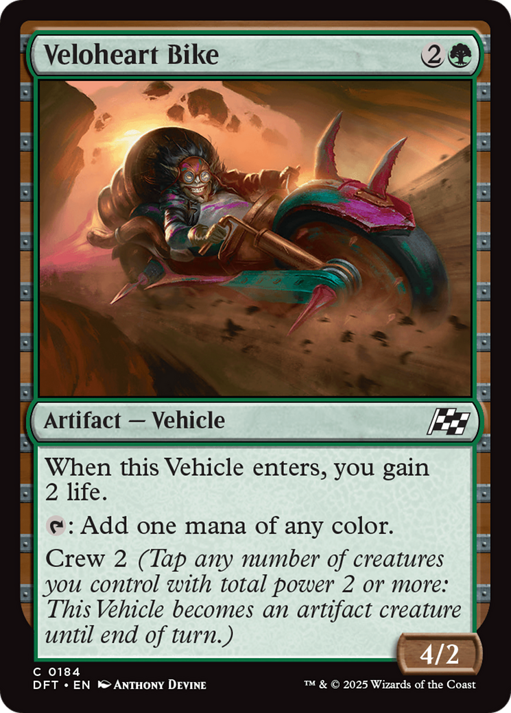Veloheart Bike (-184) - Aetherdrift Foil