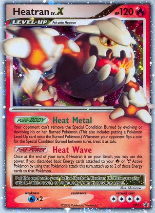 Heatran LV.X DP31/56 - Promo - Holofoil