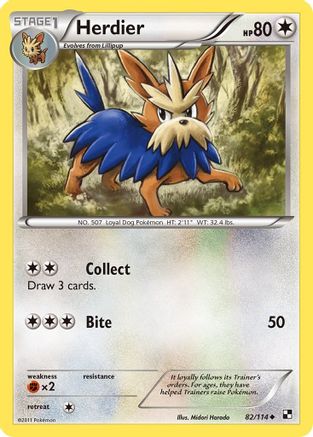 Herdier 082/114 - Uncommon