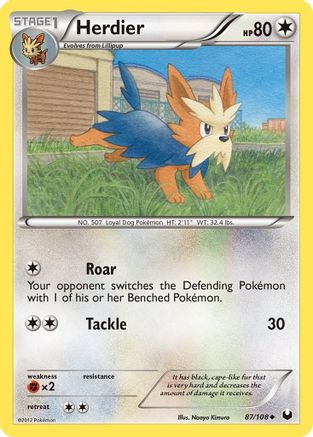 Herdier 087/108 - Uncommon