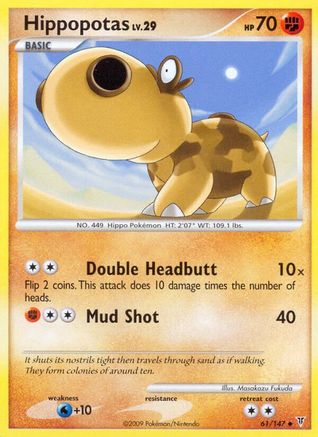 Hippopotas 061/147 - Uncommon