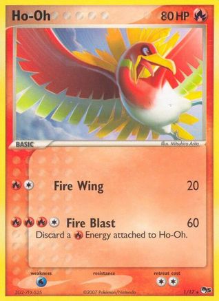 Ho-Oh 001/17 - Rare