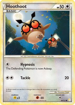 Hoothoot 066/123/123 - Common