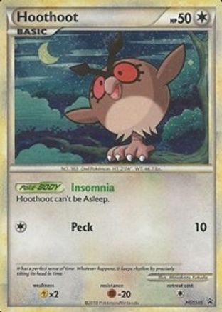 Hoothoot HGSS05/25 - Promo - Holofoil