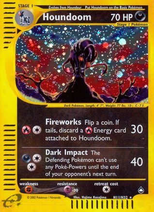Houndoom (H11) H11/147 - Holo Rare - Holofoil
