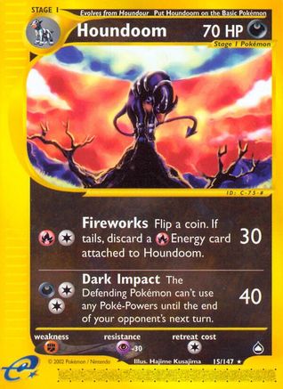 Houndoom (15) 015/147 - Rare