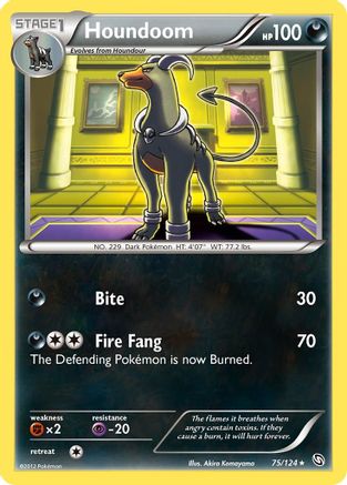 Houndoom 075/124/124 - Rare