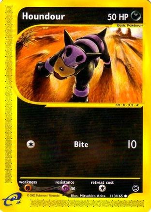 Houndour 113/165/165 - Common