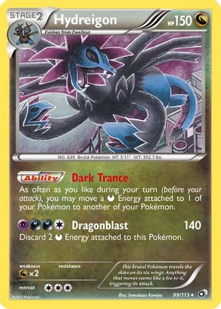 Hydreigon 099/113/113 - Holo Rare - Holofoil