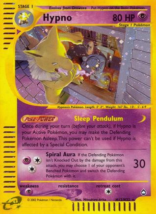 Hypno (H12) H12/147 - Holo Rare - Holofoil