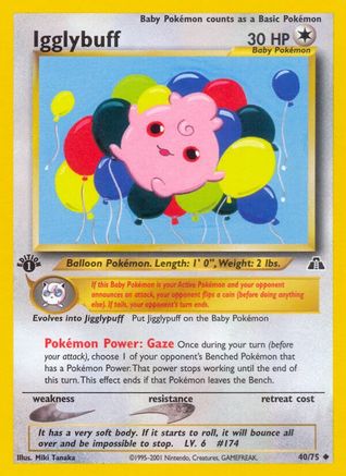 Igglybuff 040/75/75 - Uncommon - Unlimited