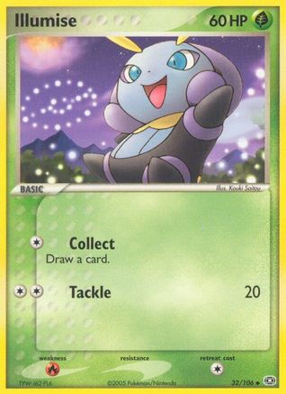 Illumise 032/106 - Uncommon - Reverse Holofoil