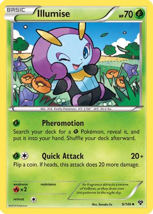 Illumise 009/146 - Uncommon