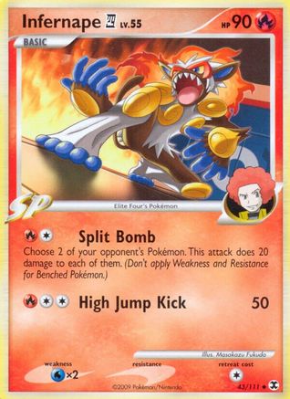 Infernape E4 043/111/111 - Uncommon