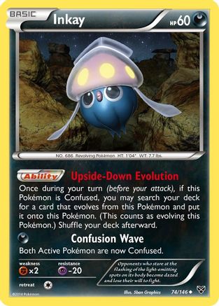 Inkay (74) 074/146/146 - Uncommon