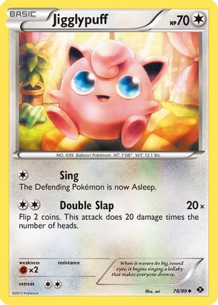 Jigglypuff 078/99/99 - Uncommon