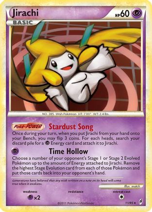 Jirachi 011/95 - Holo Rare - Holofoil