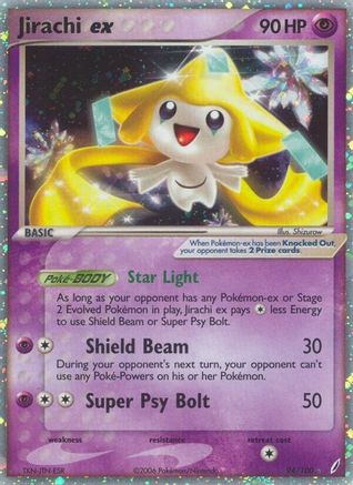 Jirachi ex 094/100/100 - Ultra Rare - Holofoil