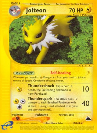Jolteon (13) 013/144 - Rare