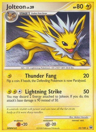 Jolteon 023/100/100 - Rare