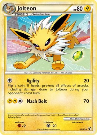Jolteon 028/90/90 - Uncommon