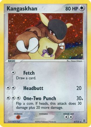 Kangaskhan 006/112 - Holo Rare - Holofoil