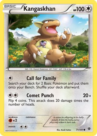 Kangaskhan 071/101/101 - Common