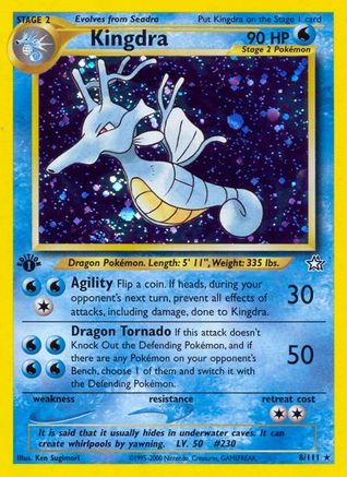 Kingdra 008/111/111 - Holo Rare - Holofoil