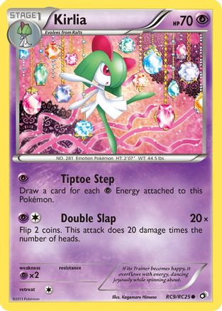 Kirlia RC9/RC25/113 - Common - Holofoil