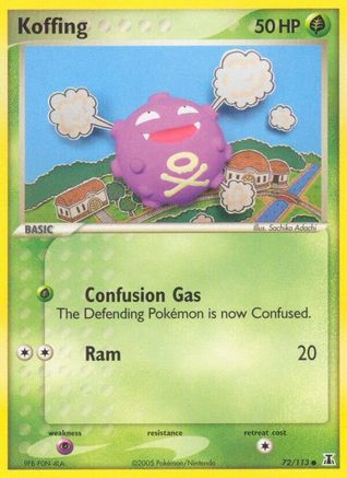 Koffing 072/113/113 - Common - Reverse Holofoil