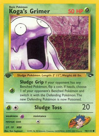 Koga's Grimer 078/132/132 - Common - Unlimited