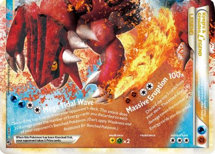 Kyogre & Groudon Legend (Bottom) 088/90 - Ultra Rare - Holofoil