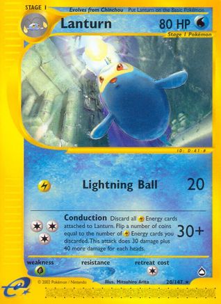 Lanturn (20) 020/147 - Rare