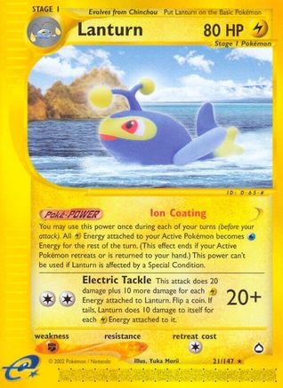 Lanturn (21) 021/147 - Rare