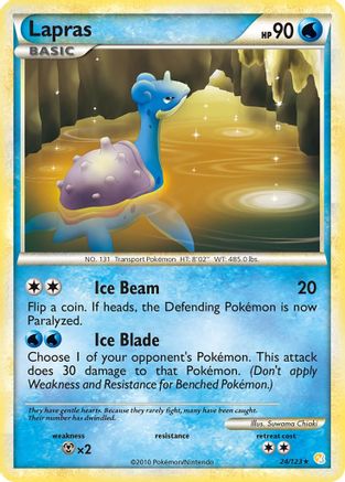 Lapras 024/123 - Rare