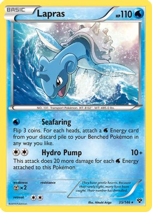 Lapras 035/146/146 - Holo Rare - Holofoil