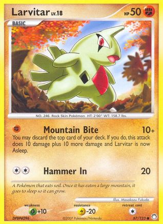 Larvitar 087/123 - Common