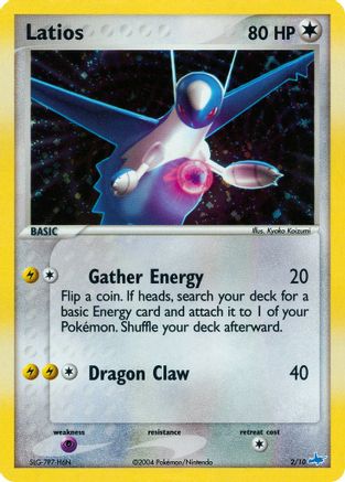 Latios 002/10/10 - Common - Holofoil