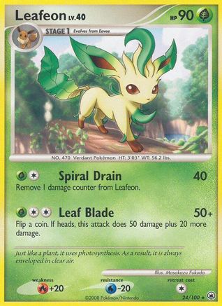 Leafeon (24) 024/100 - Rare